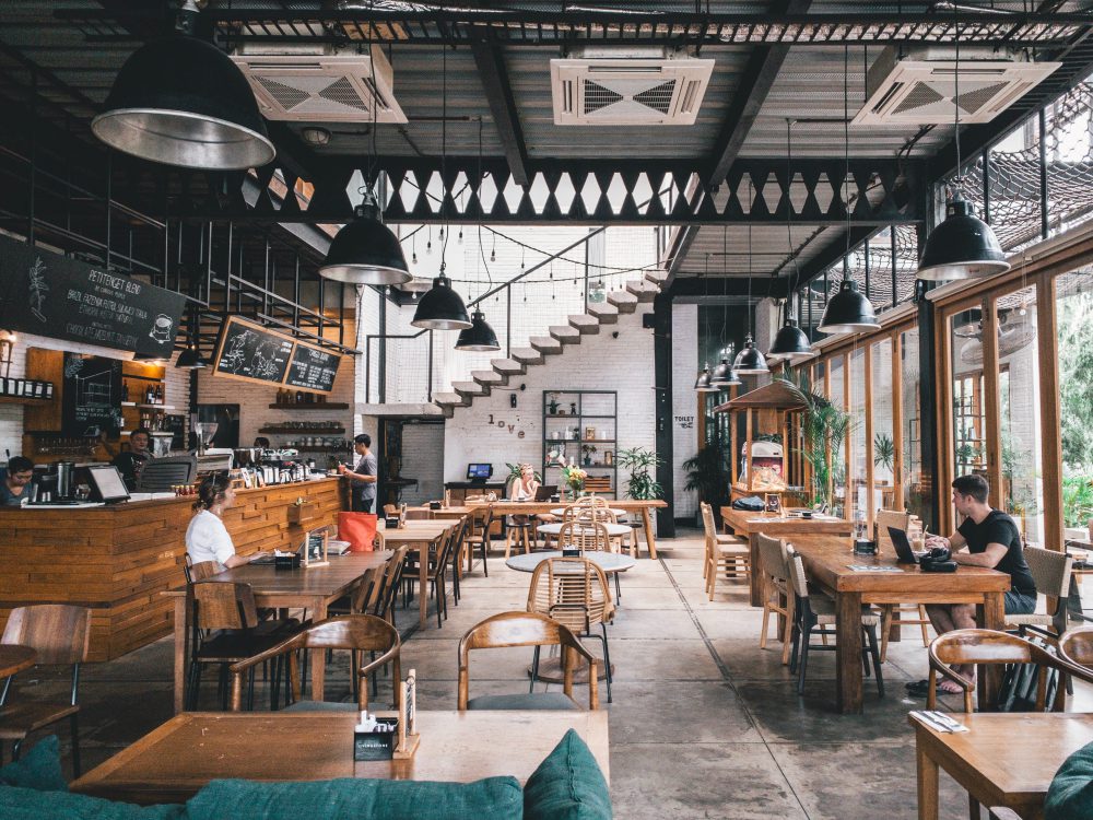 Foto van een restaurant